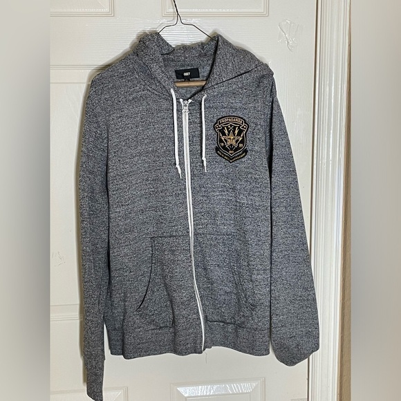 OBEY Propaganda Hoodie Large Bomb The World Never Get Caught​​​​​​​​​​ - Picture 15 of 15